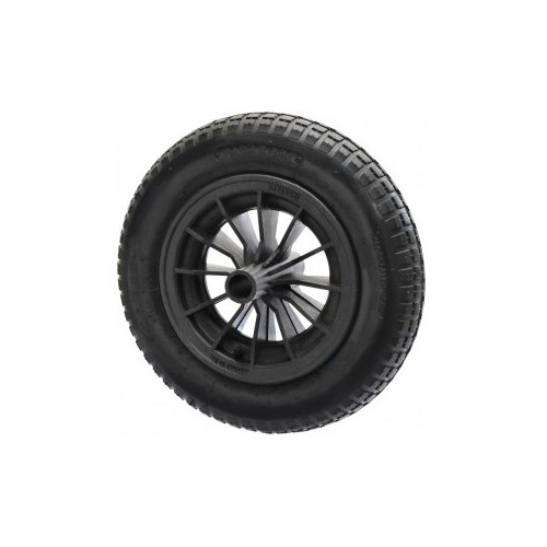 Roda P/carrinho de Mao C/camara e Pneu Aro Plastico 8 Paraboni 28047