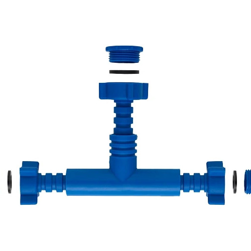 Te Ajustavel P/misturadores de Mesa 1/2x1/2x1/2 Abs Blukit Ref 191801