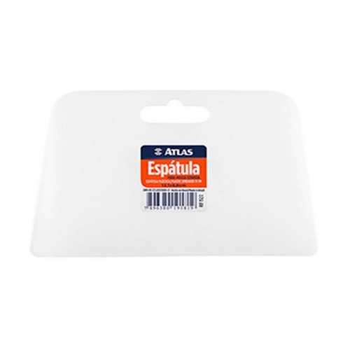 Espatula Atlas Plastica Lisa P/massa Corrida 13 Cm Ref 152/2