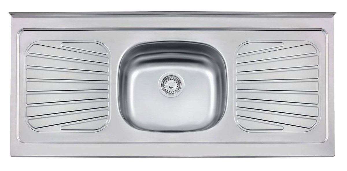 Pia Inox 120x52cm 1 Cc Po Tramontina 93041/527