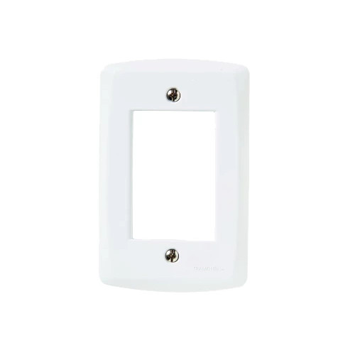 Espelho Lux2 4x2 3 Modulos Retangular Tramontina 57105/007 Branco