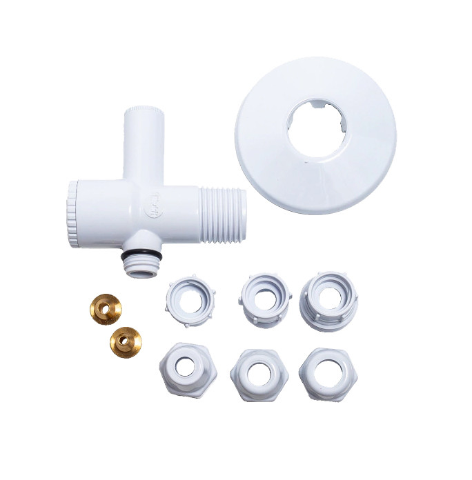 Adaptador P/filtro Abs Branco C/registro Integrado Blukit