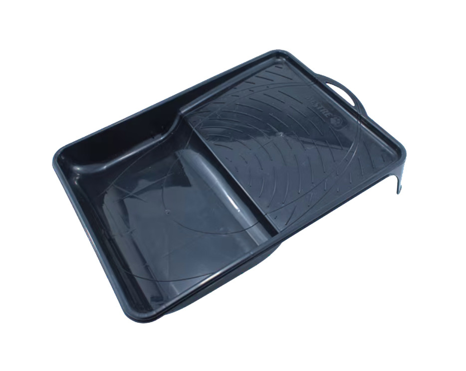 Tigre Bandeja P/pintura Plastica Preta Pequena 15cm 2304