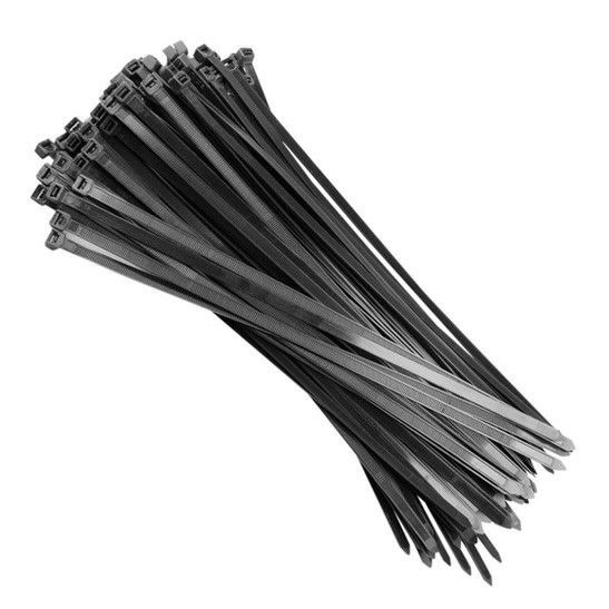 Abracadeira Lacre Nylon 200x7.6mm Preta C/50 Pc Fertak