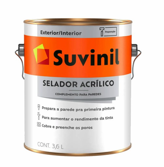 Suvinil Selador Acrilico 3.6l Branco