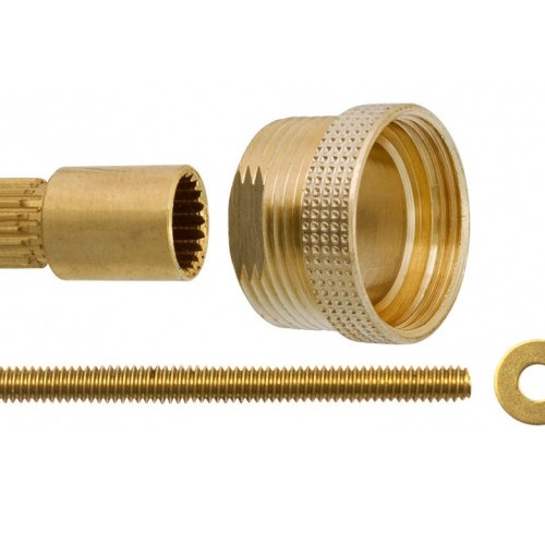 Prolongamento P/regis Blukit Docol 1cm Latao 161601