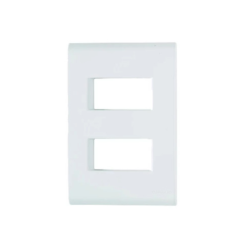 Espelho Liz 4x2 2 Modulos Separados Ret Tramontina 57106/006 Branco