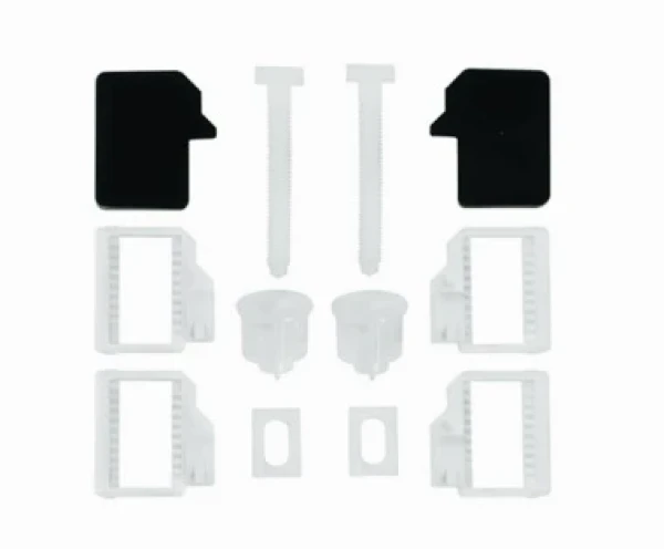 Conjunto Astra P/fixacao Assento Modelo Tpk Branco Tpkpfu