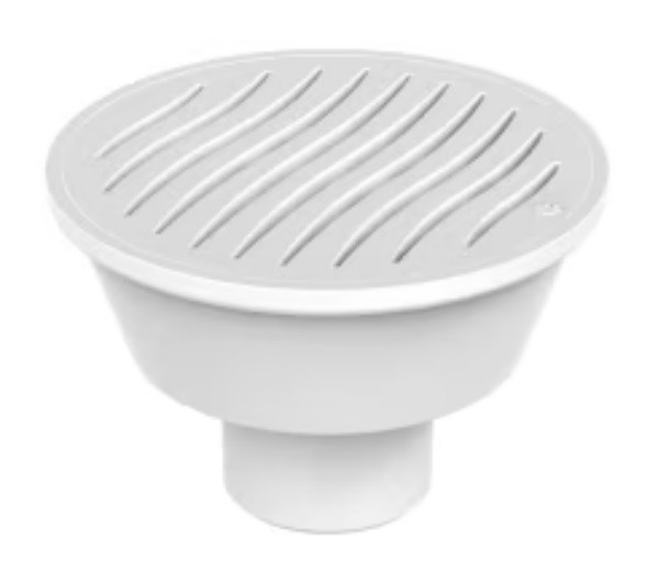 Tigre Ralo Sifonado Conico Montado 100x40mm Branca