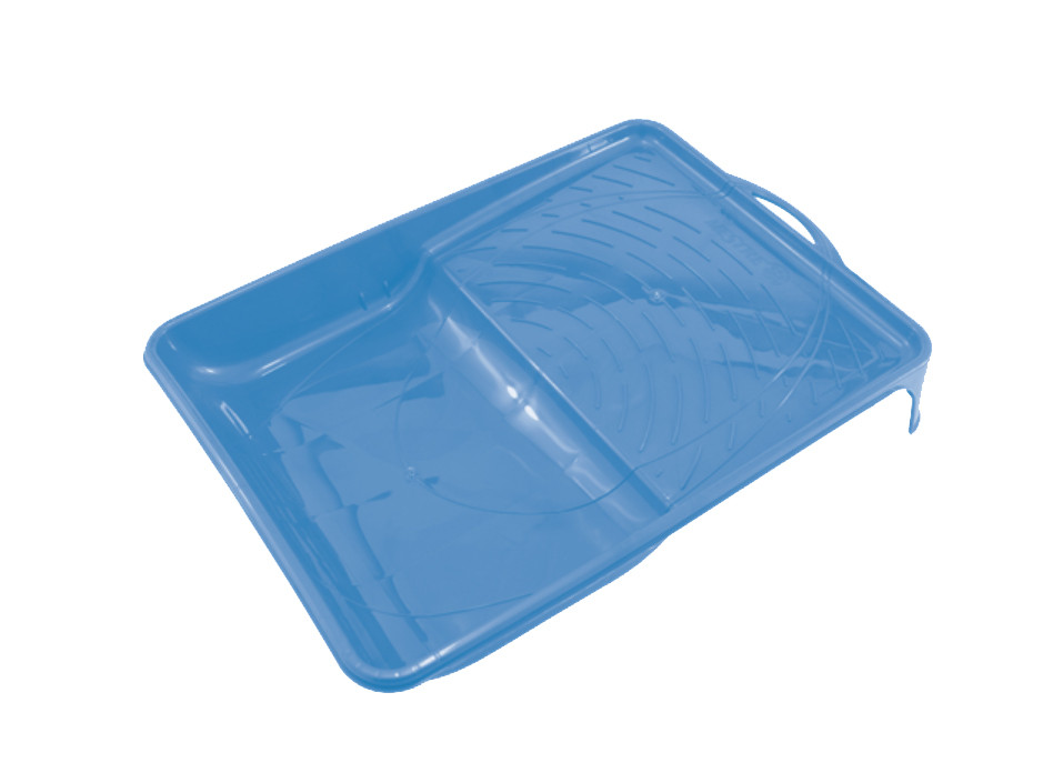 Tigre Bandeja P/pintura Plastica Azul Pequena 15cm 2306