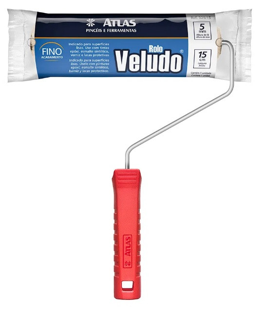 Rolo Atlas La Veludo Mini 15cm Ref 329/15