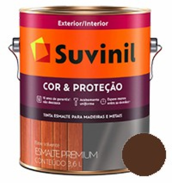 Suvinil Esm Sint Alto Brilho 3.6l Tabaco