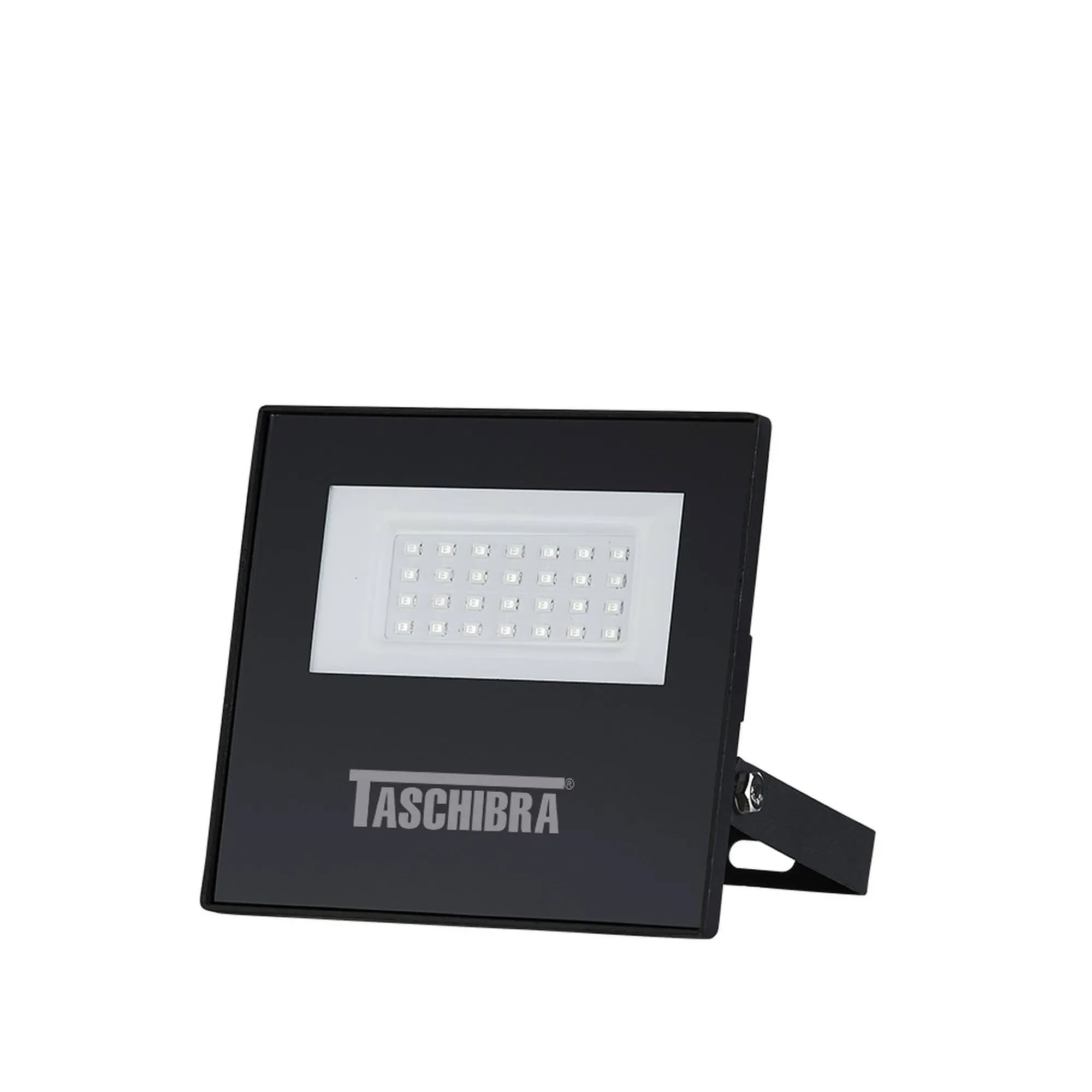 Refletor Taschibra Led Verde 30w Slim Tr Preto