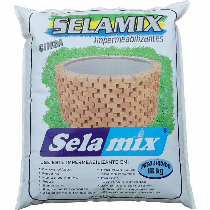 Sela Agua Selamix Elimine Agua Cinza 18kg