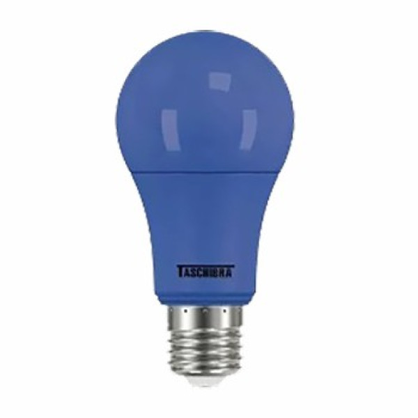 Lampada A60 Led Tkl 5w Bivolt Colors Taschibra Azul