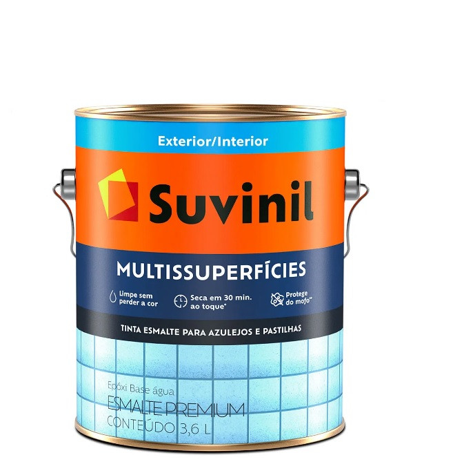 Suvinil Esmalte Sintetico Multissuperf Cor e Prot Base Agua 3.6l