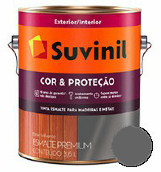 Suvinil Esm Sint Fosco 3.6l Grafite Claro