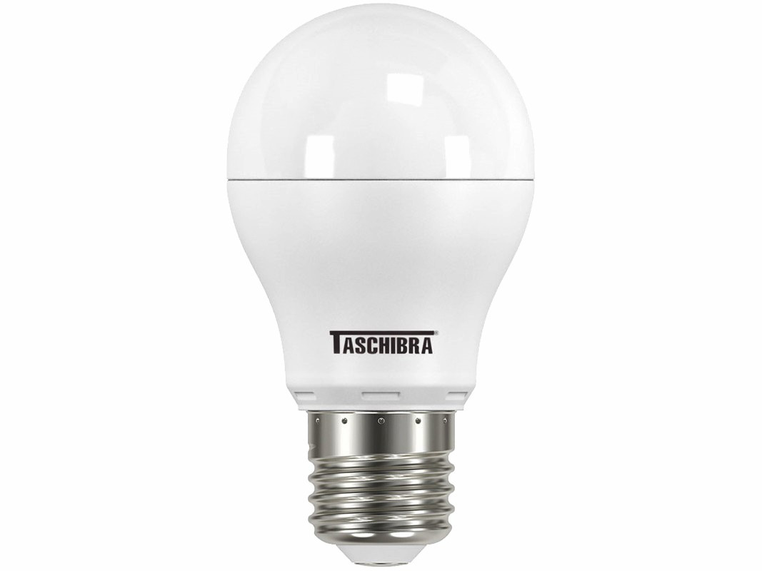 Lampada A60 Led Tkl30 4.9w 400 Lm Bivolt 6500k Taschibra Branca