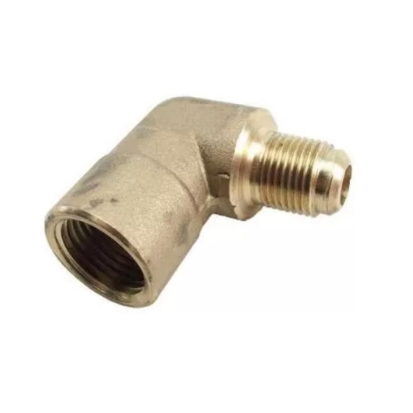 Joelho Latao 90g 1/2 Bsp(i) X P/tubo de Cobre 3/8(e) 2701/2686 Jackwal