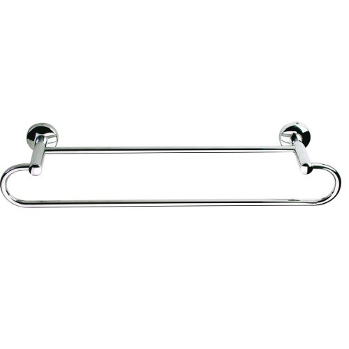 Porta Toalha Barra Duplo Metal 40x50cm Standard 2886 Jackwal Cromado