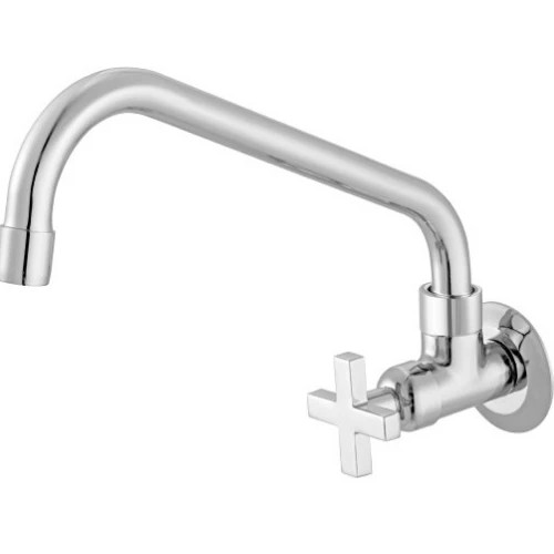Torneira Coz Parede Giratoria 1165 C22 Ba Meber Cromado