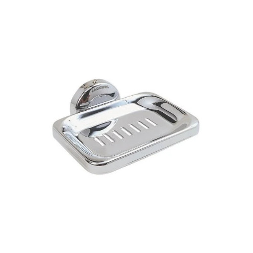 Saboneteira Parede Retangular Metal Standard 3025 Jackwal Cromado