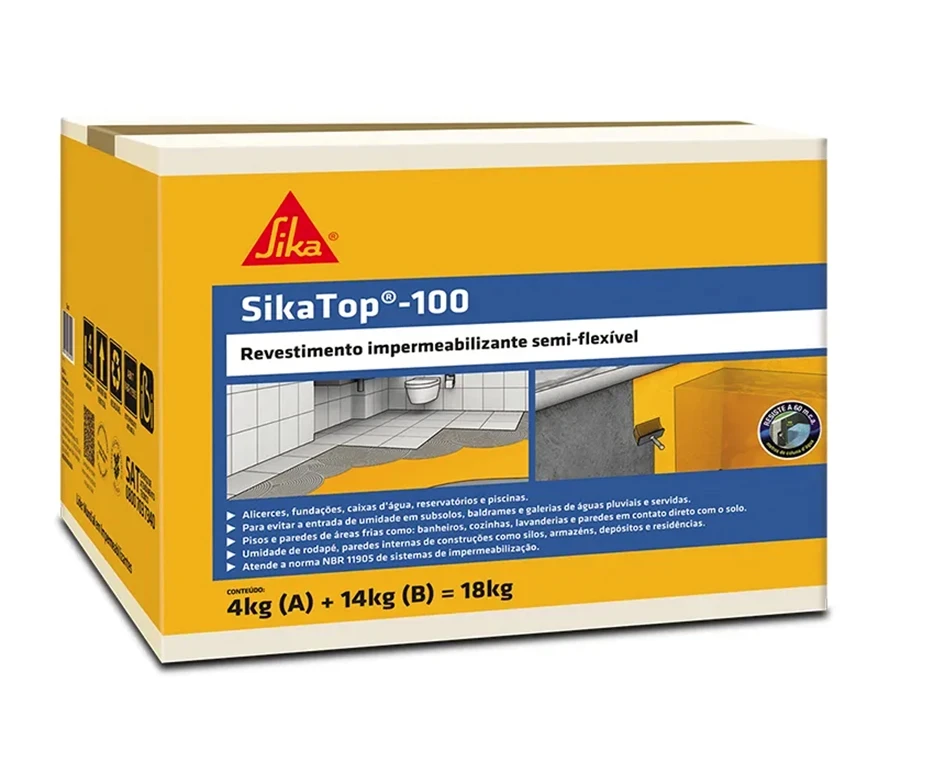 Sika Top 100 18kg Caixa 428057