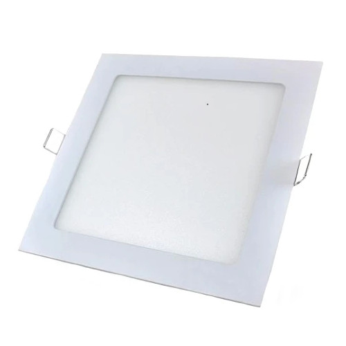 Plafon Painel Led Embutir Quadrado Lux 12w 3000k Taschibra