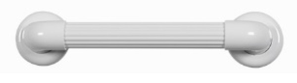 Barra de Apoio Reto 30 Cm Pvc C/canopla Astra