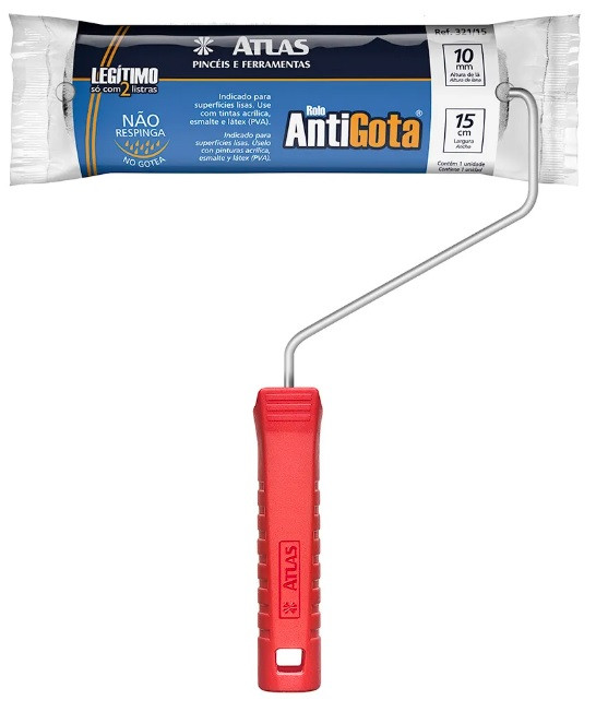 Rolo Atlas La Anti Gota 15cm 321/15