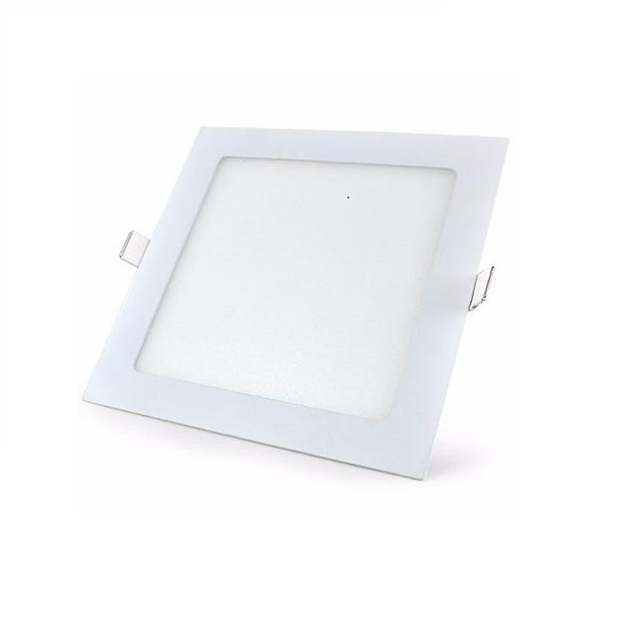 Plafon Painel Led Embutir Quadrado Lux 12w 6500k Taschibra 18120