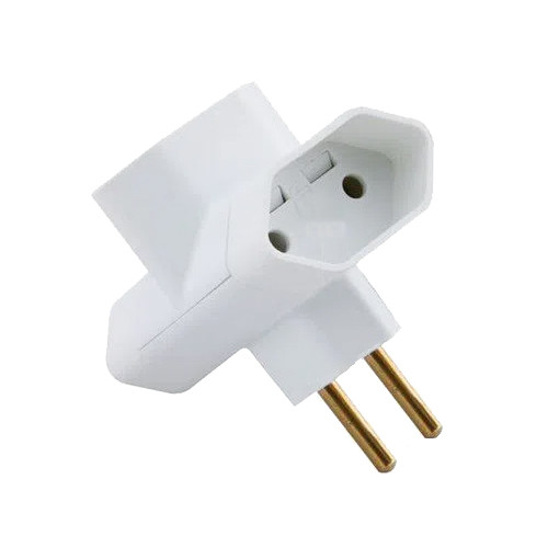Te de Luz 2p 10a/250v Tramontina 57400/071 Branco