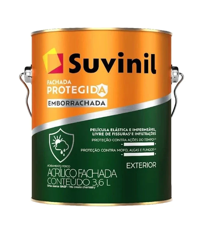 Suvinil Acrilico Premium Fachada Protegida Emborr 3.6l Br Neve