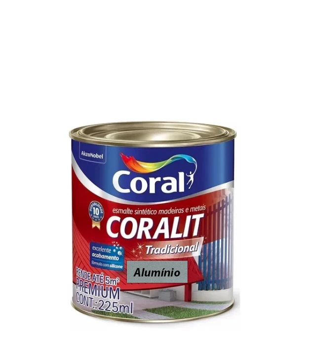 Coral Esm Sint Alto Brilho 225ml Aluminio