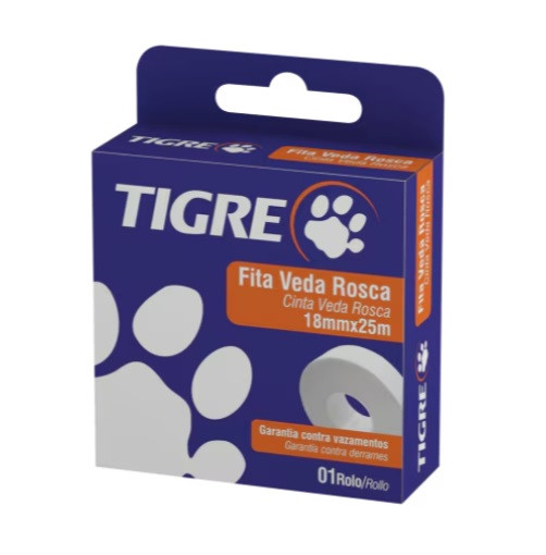 Tigre Fita Vedarosca 18mmx25m