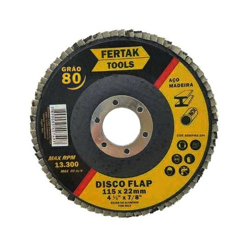Disco Flap Maxi 4.5 N80 115mm Fertak