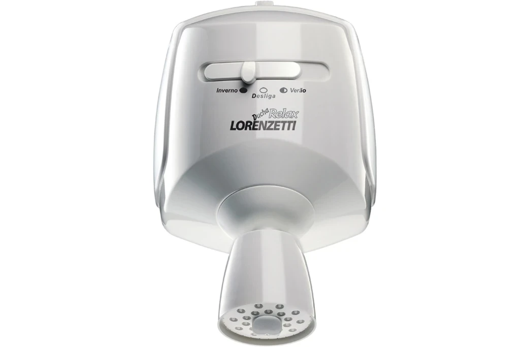 Ducha Relax 3 Temperaturas 5500w 220v Lorenzetti Branca/cromada