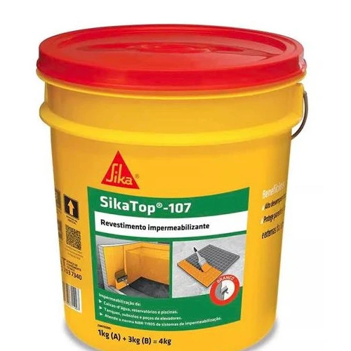 Sika Top 107 Cinza 4kg 427868
