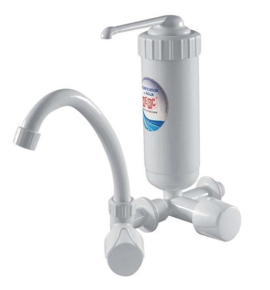 Filtro Purificador de Agua Herc Plus Branco C/torneira B.alta 2880