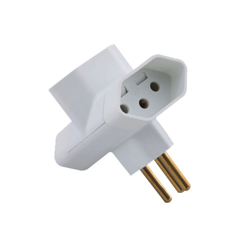 Te de Luz 2p+t 10a/250v Tramontina 57400/080 Branco