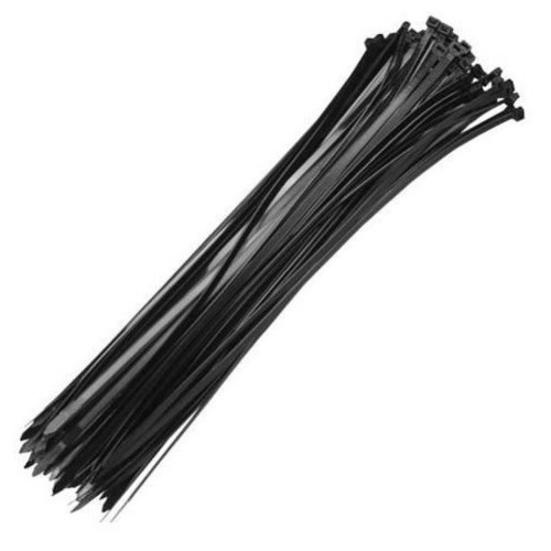 Abracadeira Lacre Nylon 280x3.5mm Preta C/100 Pc Fertak