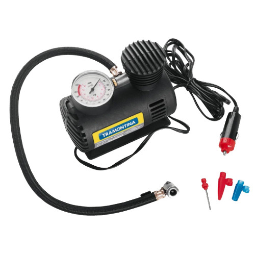 Compressor de Ar Portatil 12v 60w Tramontina 42330/001