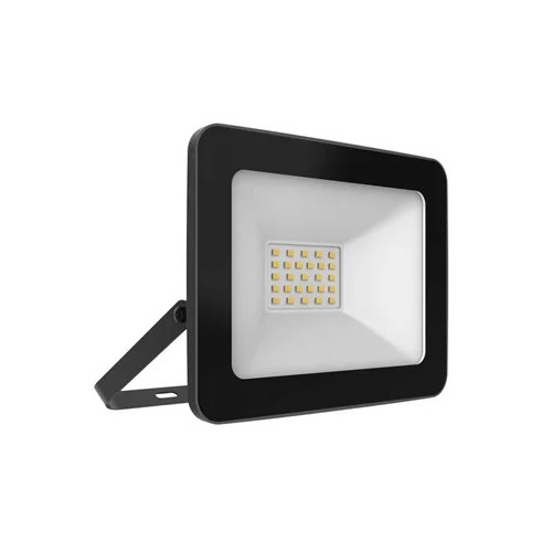 Refletor Taschibra Int/ext Super Led 6500k 30w Trled30 Slim Preto Biv