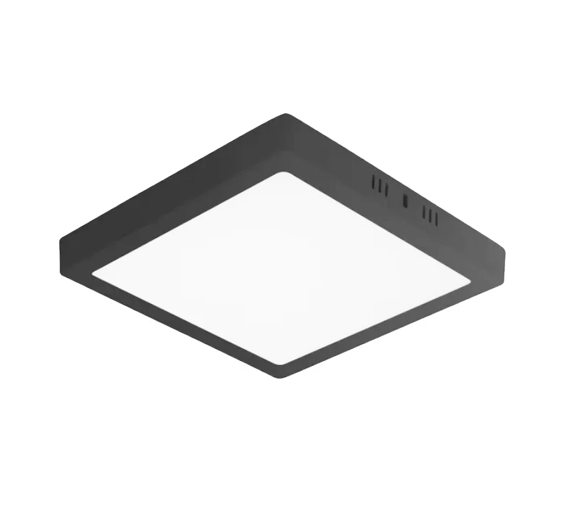 Plafon Painel Led Embutir Quadrado Lys 24w 6500k Preto Taschibra