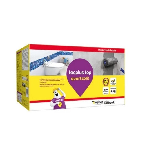 Tecplus Top 4kg Quartzolit Caixa