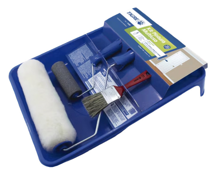 Tigre Kit P/pintura 5 Pecas Multiuso 1540