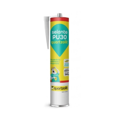 Selante Elastomerico Pu 30 300ml Quartzolit Branco
