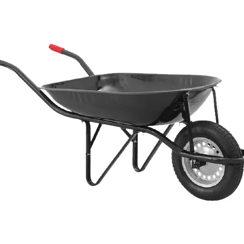 Carrinho de Mao Metal Aro de Aco Pneu C/camara Preto Nove54