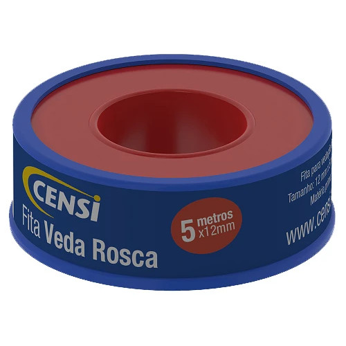 Fita Veda Rosca 12mmx5m Censi