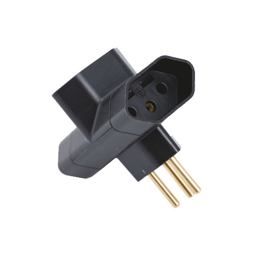 Te de Luz 2p+t 10a/250v Tramontina 57400/081 Preto